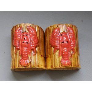 Lobster Trap, Salt and Pepper, Shakers Rare Find, Kitschy Cool, Picnics, Brunch,